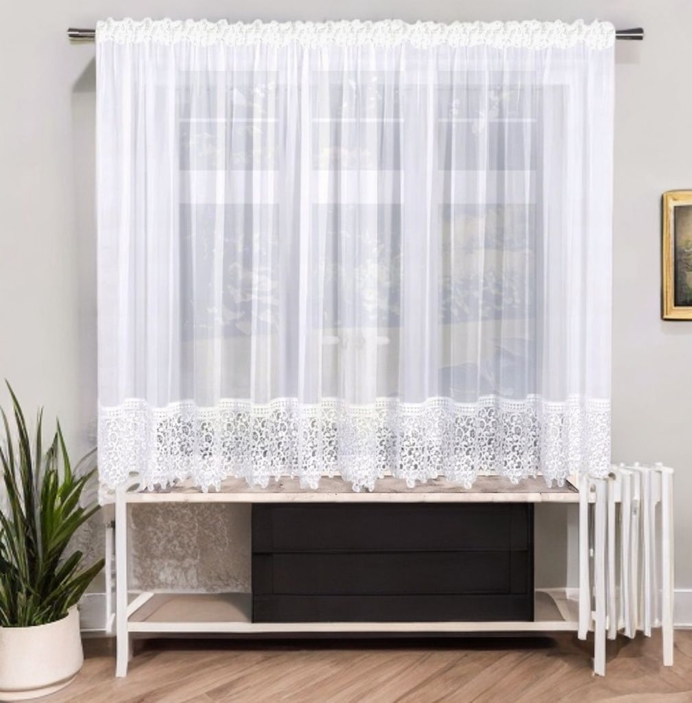 Modern függöny gipűrrel 400x150 cm