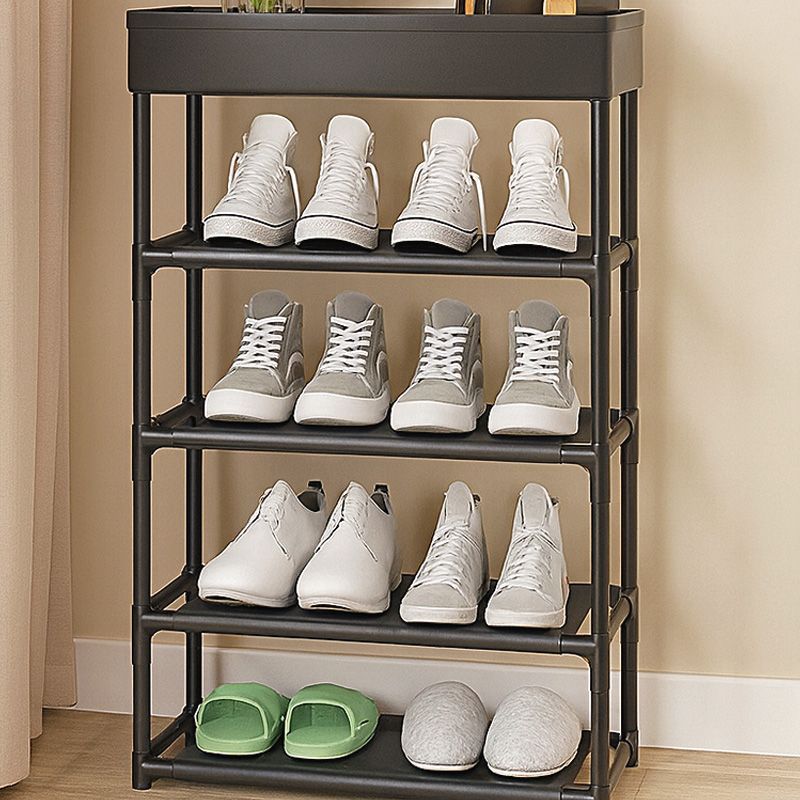 5 polcos textil tárolópolc