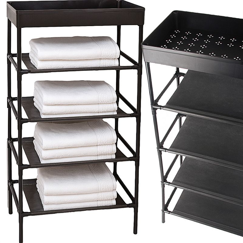 5 polcos textil tárolópolc