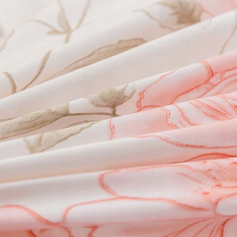 3 részes pamut szatén ágyneműgarnitúra Rózsák 200x160 cm