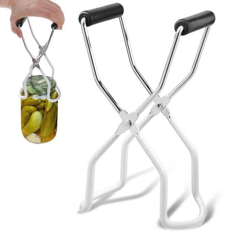 Acél befőttesüveg-fogó