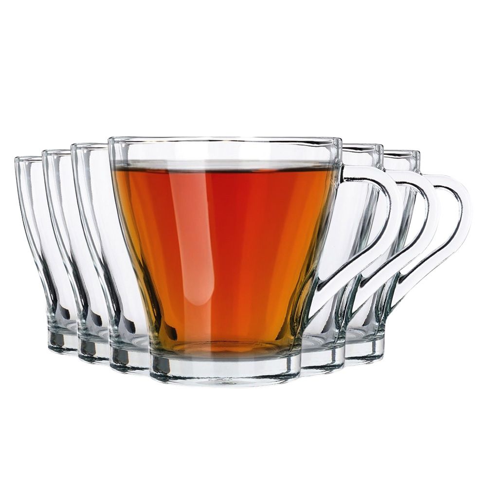 Kávés és teás poharak 250 ml 6 db