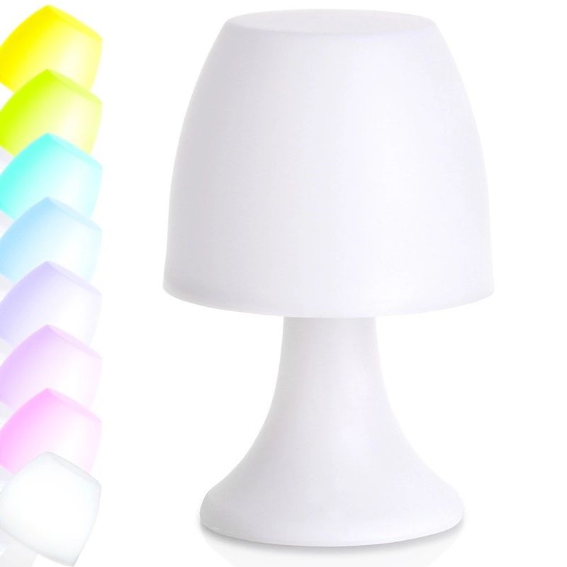 LED éjjeli lámpa - többszínű
