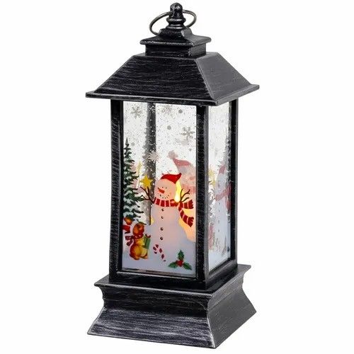 Karácsonyi LED-lámpás – ezüst