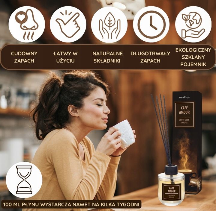 Kávés illatpálcikák