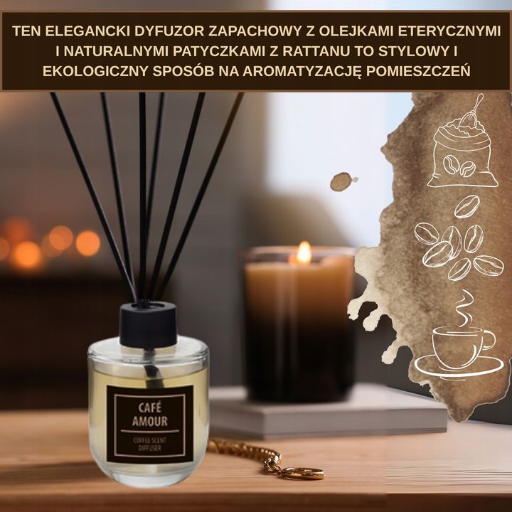 Kávés illatpálcikák