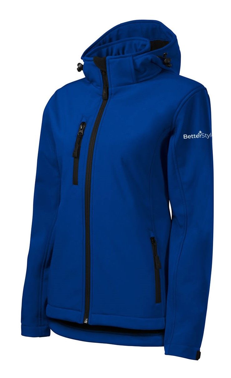 BetterStyle logóval ellátott softshell női kabát (S)