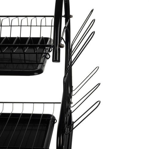 Kétszintes edényszárító gép